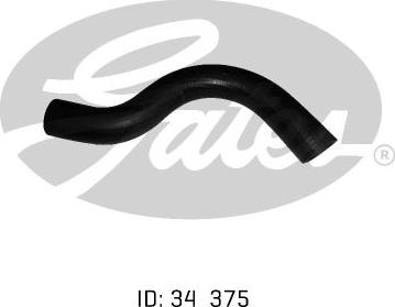 GATES 05-0841 - Шланг радиатора abcparts.ee