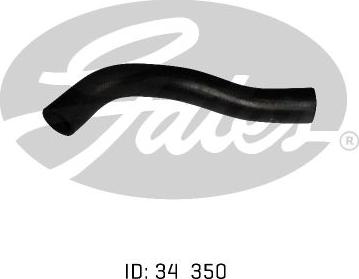 GATES 05-0839 - Шланг радиатора abcparts.ee