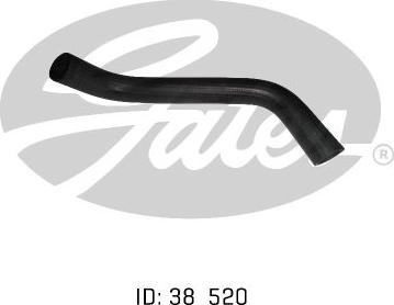 GATES 05-0382 - Шланг радиатора abcparts.ee