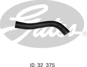 GATES 05-0324 - Шланг радиатора abcparts.ee
