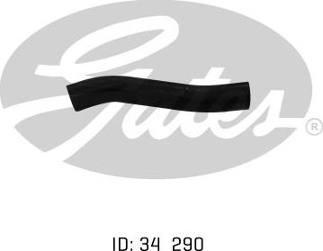 GATES 05-0743 - Шланг радиатора abcparts.ee