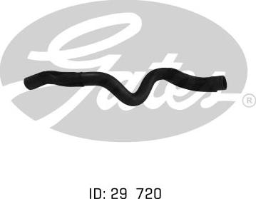 GATES 05-2377 - Шланг радиатора abcparts.ee