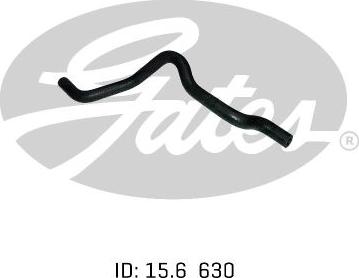 GATES 02-0562 - Шланг радиатора abcparts.ee