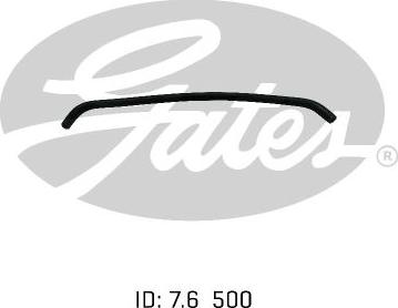 GATES 02-0567 - Шланг радиатора abcparts.ee