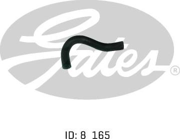 GATES 02-0571 - Шланг радиатора abcparts.ee