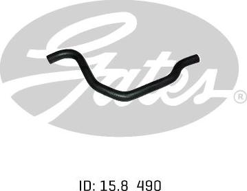 GATES 02-0577 - Шланг радиатора abcparts.ee