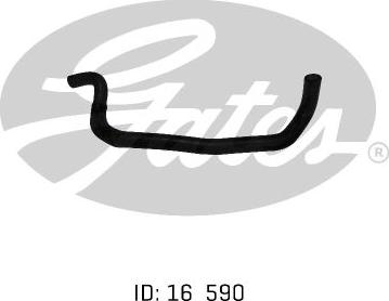 GATES 02-0097 - Шланг радиатора abcparts.ee