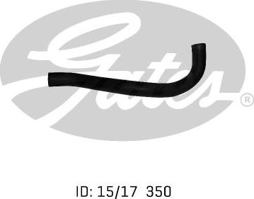 GATES 02-0082 - Шланг радиатора abcparts.ee