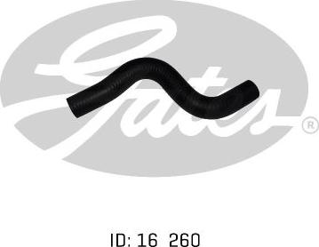 GATES 02-0140 - Шланг радиатора abcparts.ee