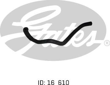 GATES 02-1166 - Шланг радиатора abcparts.ee