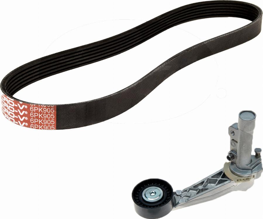 GATES AK016PK905 - Поликлиновый ременный комплект abcparts.ee