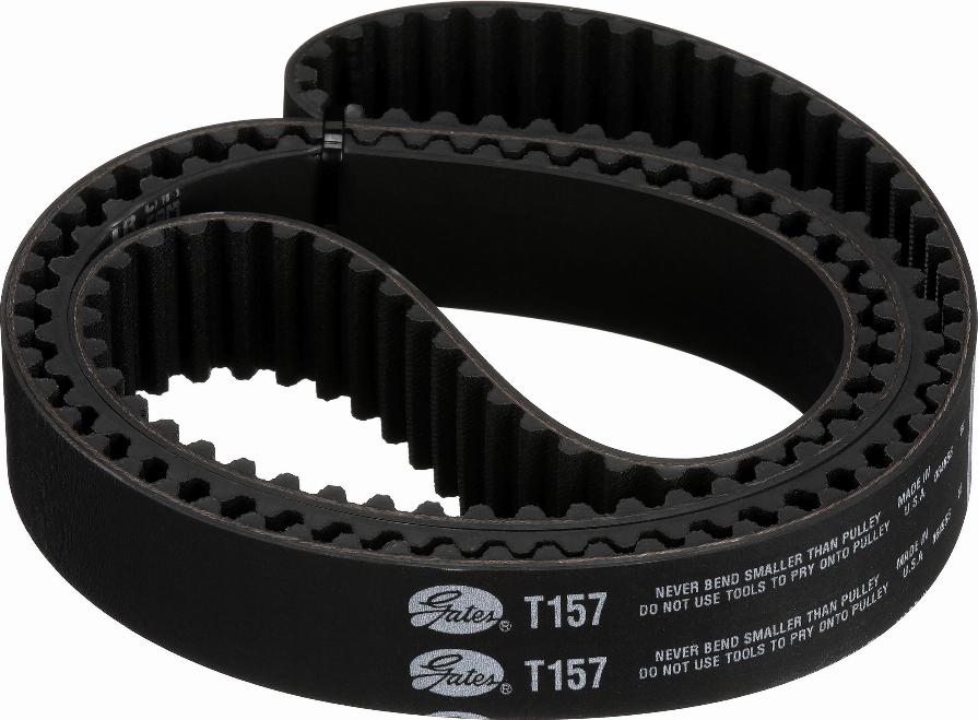 GATES T157 - Зубчатый ремень ГРМ abcparts.ee