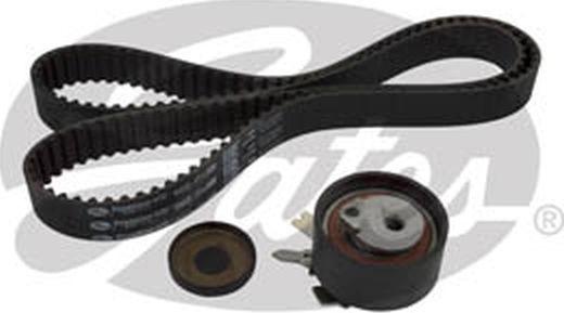 GATES TCK1665 - Комплект зубчатого ремня ГРМ abcparts.ee