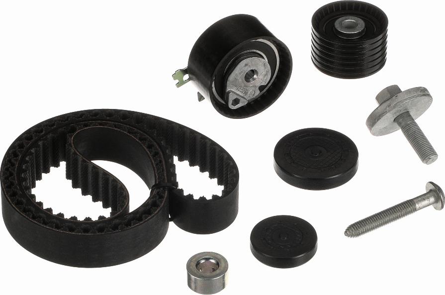 GATES TCK1671 - Комплект зубчатого ремня ГРМ abcparts.ee