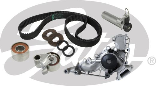 GATES TCKHWP298 - Водяной насос + комплект зубчатого ремня ГРМ abcparts.ee