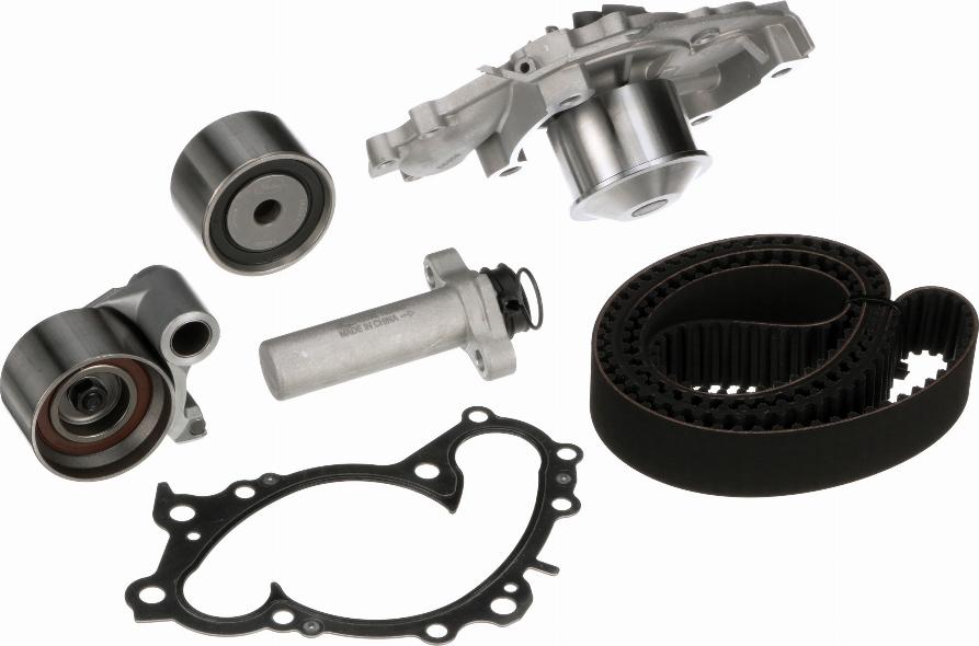 GATES TCKHWP257 - Водяной насос + комплект зубчатого ремня ГРМ abcparts.ee