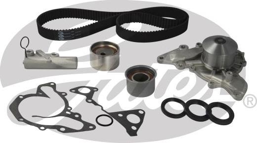 GATES TCKHWP287 - Водяной насос + комплект зубчатого ремня ГРМ abcparts.ee