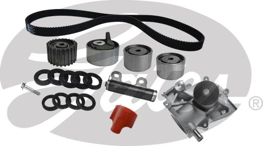 GATES TCKHWPT254 - Водяной насос + комплект зубчатого ремня ГРМ abcparts.ee