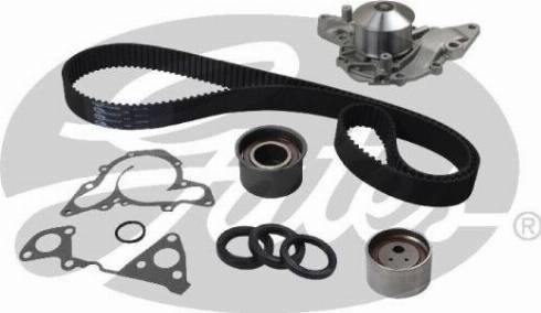 GATES TCKWP287 - Водяной насос + комплект зубчатого ремня ГРМ abcparts.ee