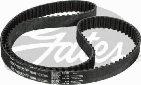 GATES T311 - Зубчатый ремень ГРМ abcparts.ee