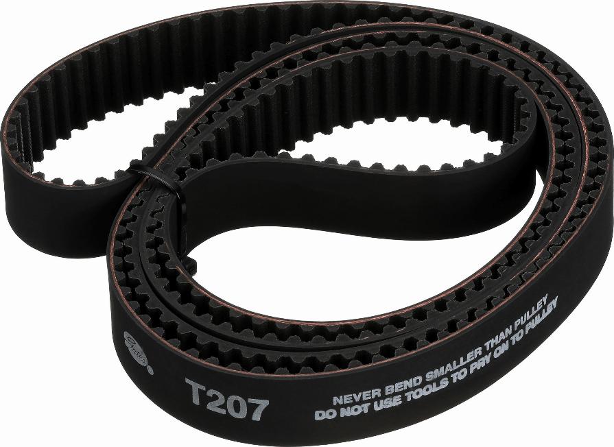 GATES T207 - Зубчатый ремень ГРМ abcparts.ee