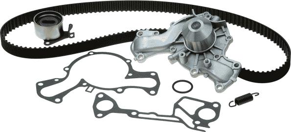 GATES TCKWP139 - Водяной насос + комплект зубчатого ремня ГРМ abcparts.ee