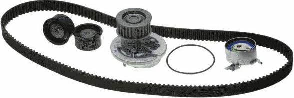 GATES TCKWP309 - Водяной насос + комплект зубчатого ремня ГРМ abcparts.ee