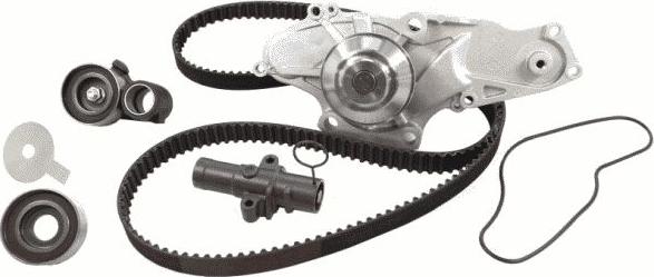 GATES TCKWP329 - Водяной насос + комплект зубчатого ремня ГРМ abcparts.ee