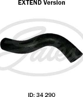 GATES 05-0842EX - Шланг радиатора abcparts.ee