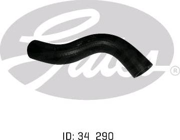 GATES 05-0842 - Шланг радиатора abcparts.ee