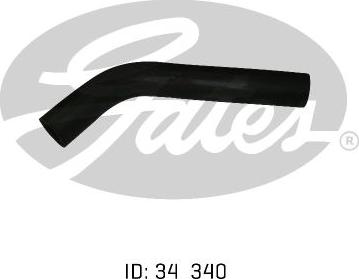 GATES 05-1197 - Шланг радиатора abcparts.ee