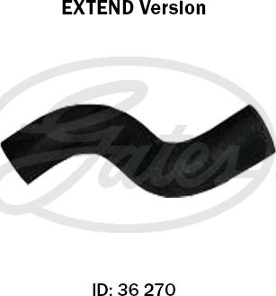 GATES 05-2130EX - Шланг радиатора abcparts.ee