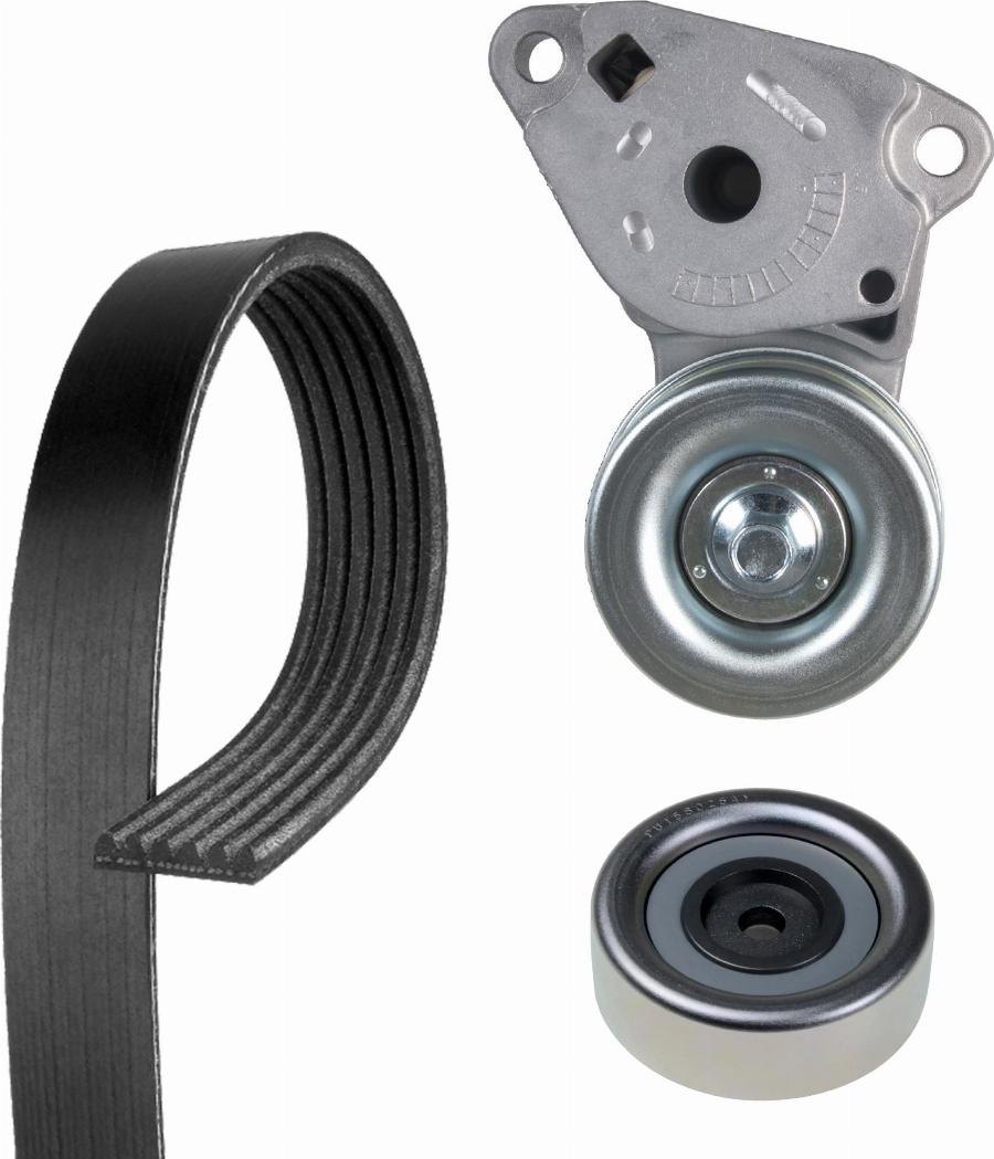 GATES ACK6PK1515K1 - Поликлиновый ременный комплект abcparts.ee