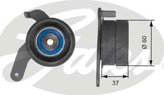 GATES T41281 - Натяжной ролик, зубчатый ремень ГРМ abcparts.ee