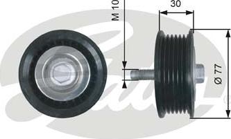 GATES T36610 - Ролик, поликлиновый ремень abcparts.ee