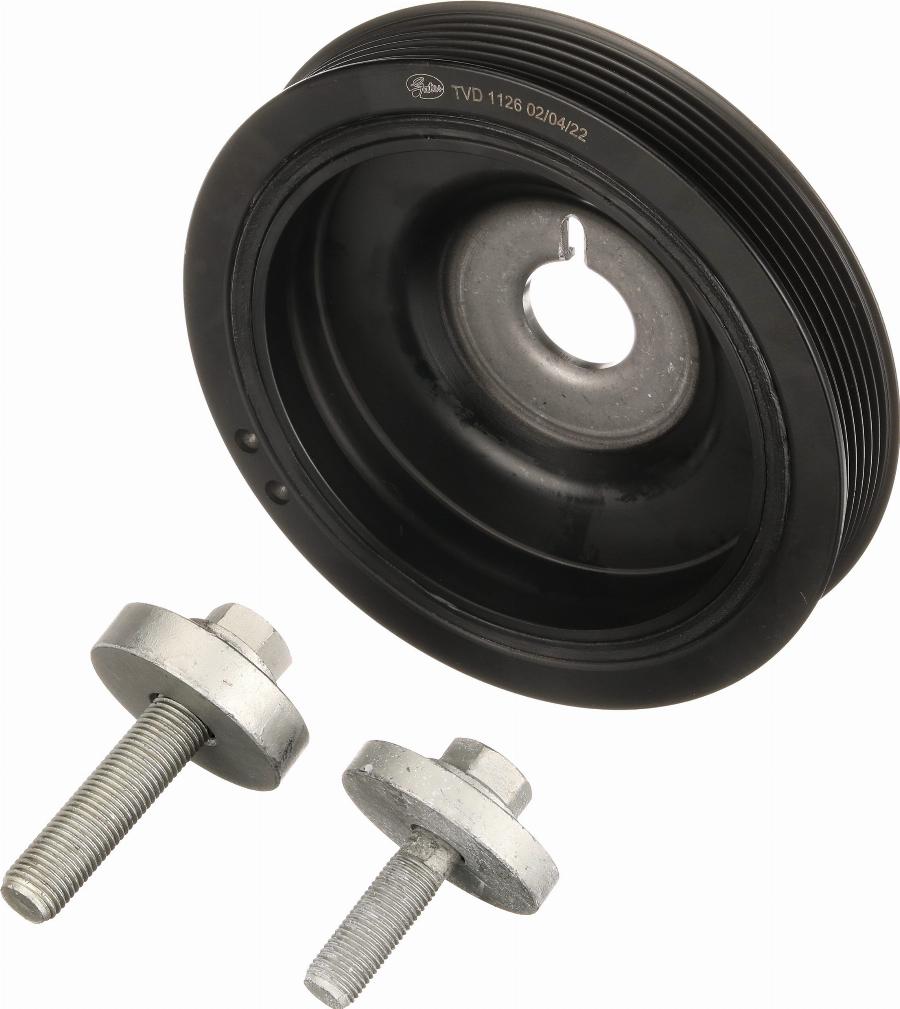 GATES TVD1126A - Шкив коленчатого вала abcparts.ee