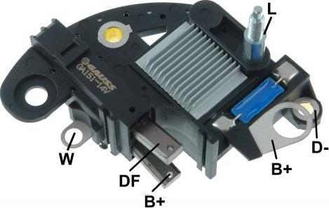 GAUSS GA151 - Регулятор напряжения, генератор abcparts.ee