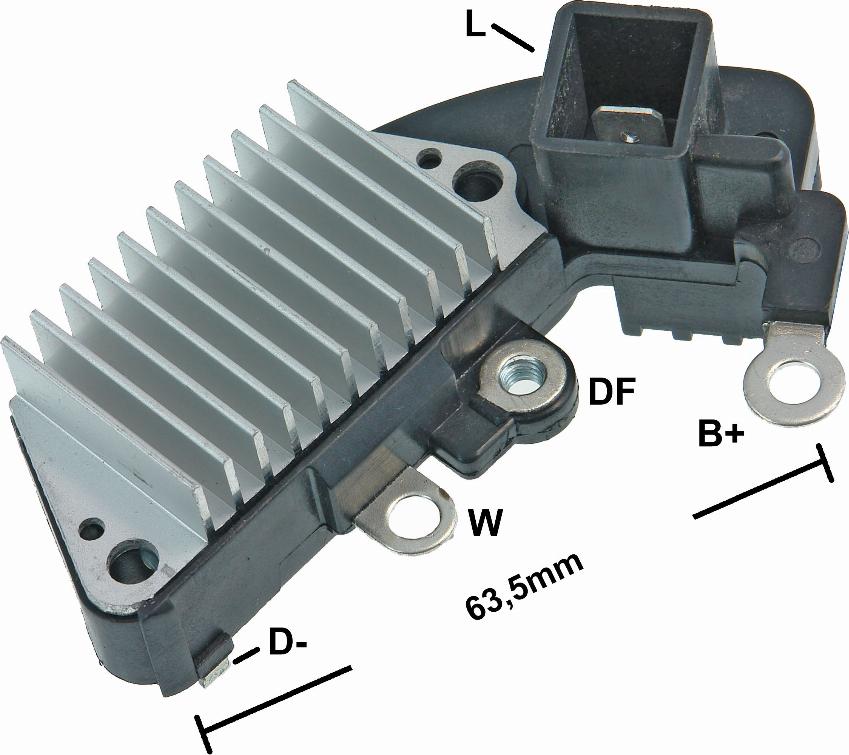 GAUSS GA862 - Регулятор напряжения, генератор abcparts.ee