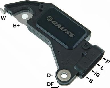 GAUSS GA702 - Регулятор напряжения, генератор abcparts.ee