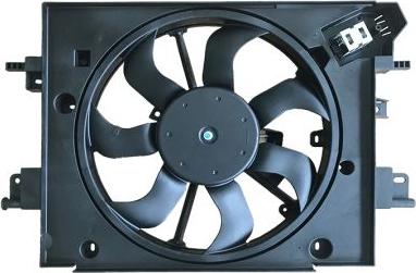 GAUSS GE1155 - Вентилятор, охлаждение двигателя abcparts.ee