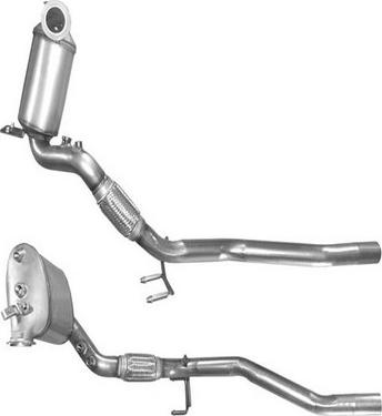 GCG Turbos Australia DPF-EU11051C - Комплект для дооборудования, катализатор / сажевый фильтр (комби abcparts.ee