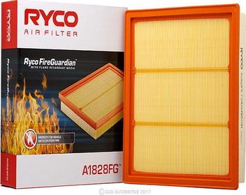 GCG Turbos Australia RY-A1828FG - Воздушный фильтр двигателя abcparts.ee