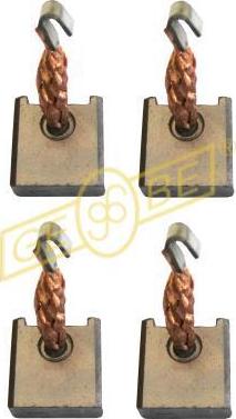 Gebe 0 1165 1 - Угольная щетка, стартер abcparts.ee