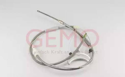 GEMO 412540 - Тросик, cтояночный тормоз abcparts.ee