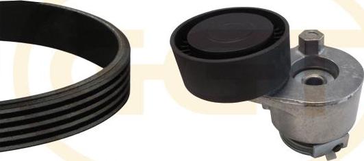 GGT KSPA216A - Комплект зубчатого ремня ГРМ abcparts.ee