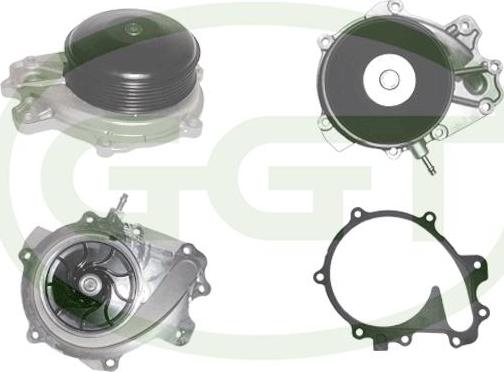 GGT PA12810 - Водяной насос abcparts.ee