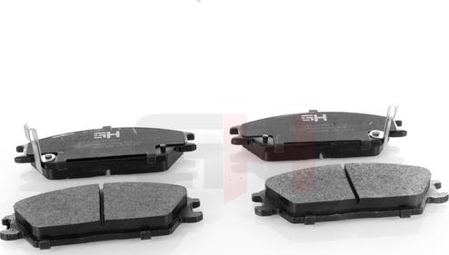 GH GH-413403 - Тормозные колодки, дисковые, комплект abcparts.ee