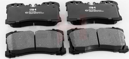 GH GH-412102 - Тормозные колодки, дисковые, комплект abcparts.ee
