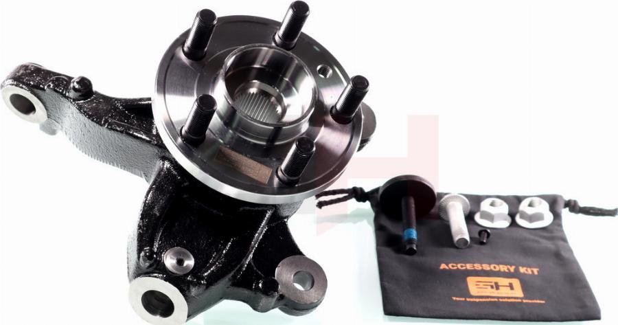 GH GH-282565AH - Поворотный кулак, подвеска колеса abcparts.ee