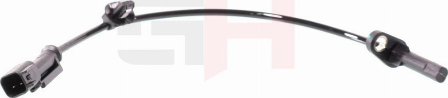GH GH-712537 - ABS датчик, частота вращения колеса abcparts.ee